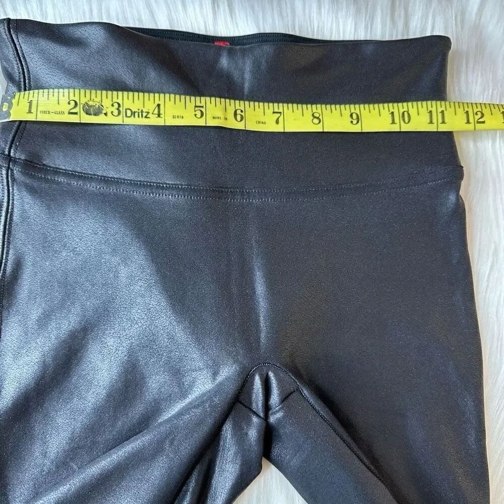 SPANX Faux Leather Leggings Size Small - Picture 11 of 11